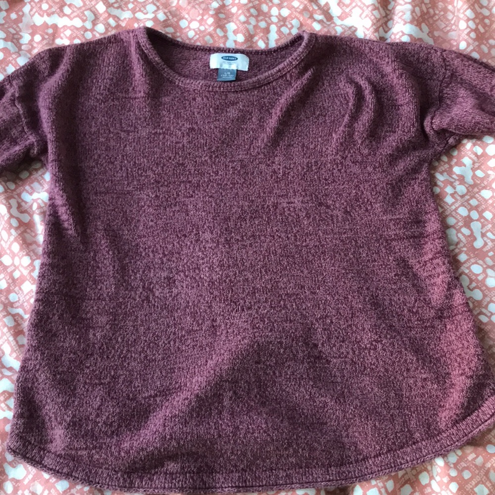 maroon long sleeve